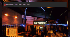 Desktop Screenshot of barhumbug.co.uk